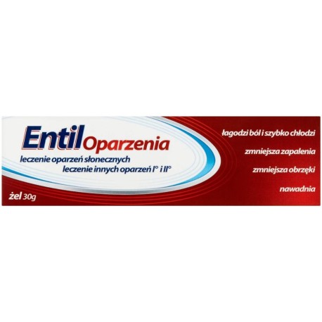 Entil Oparzenia Żel 30 g