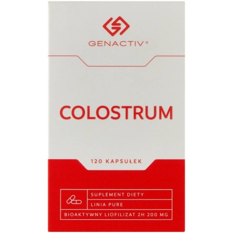 Genactiv Suplement diety colostrum 24 g (120 sztuk)