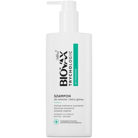 L'biotica Biovax Trychologic Wypadanie szampon do włosów i skóry głowy 200 ml