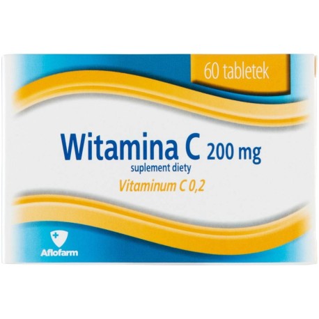 Suplement diety witamina C 200 mg 60 sztuk