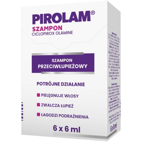 Pirolam szampon 6 ml x 6 saszetek