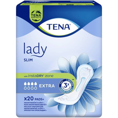 TENA Lady Slim Extra Pieluchy anatomiczne 20 sztuk