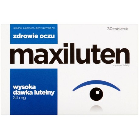 Maxiluten Suplement diety 30 sztuk