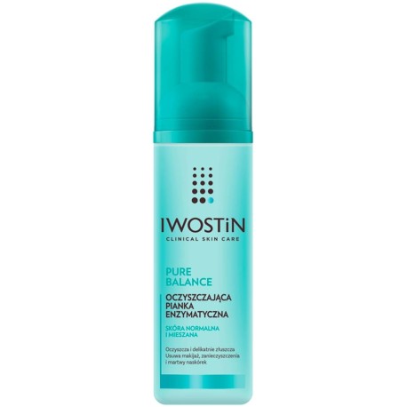 Iwostin Pure Balance Oczyszczająca pianka enzymatyczna 150 ml