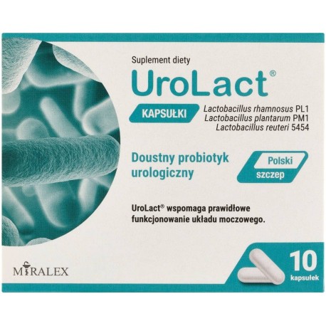 UroLact Suplement diety doustny probiotyk urologiczny 4 g (10 x 400 mg)