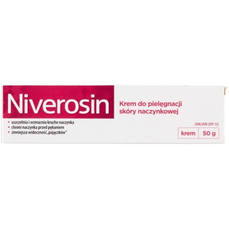 Niverosin Krem do pielęgnacji skóry naczynkowej 50 g