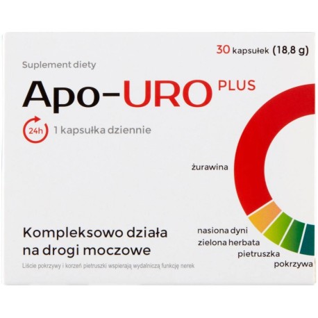 Apo-Uro Plus Suplement diety 18,8 g (30 sztuk)