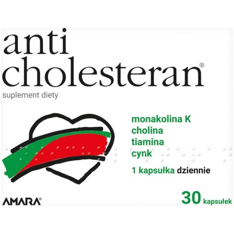 Anticholesteran Suplement diety 13,7 g (30 sztuk)