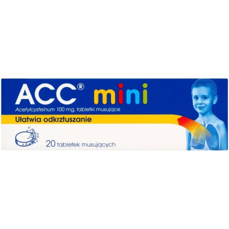 ACC Mini 100 mg Lek 20 sztuk