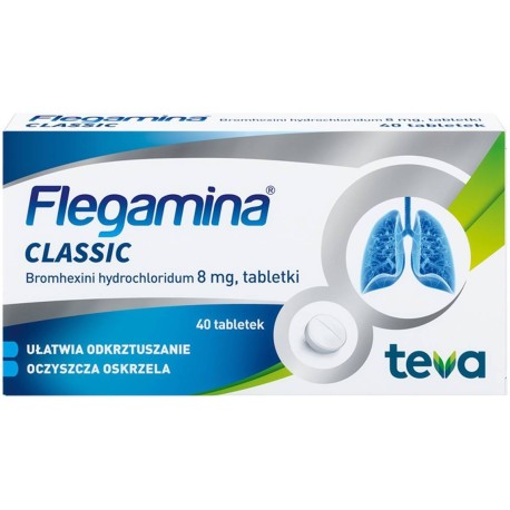 Flegamina Classic Tabletki 40 sztuk