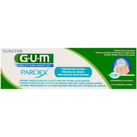 GUM Paroex 0,06 % CHX Pasta do zębów 75 ml