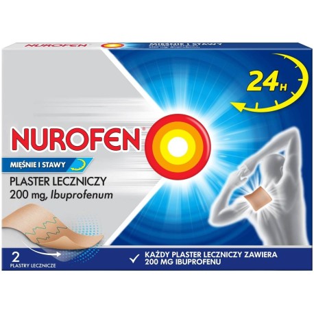 Nurofen Mięśnie i stawy Plaster leczniczy 2 sztuki