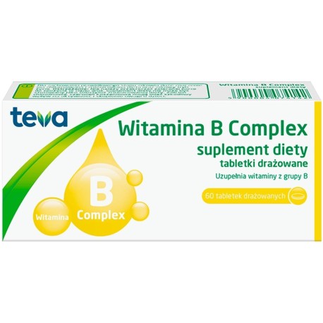 Suplement diety witamina B Complex 60 sztuk