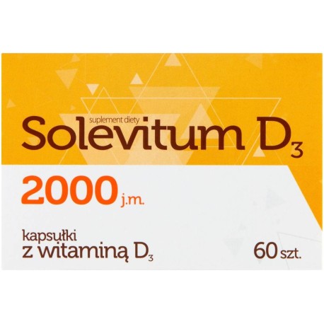 Solevitum D3 2000 j.m. Suplement diety 60 sztuk