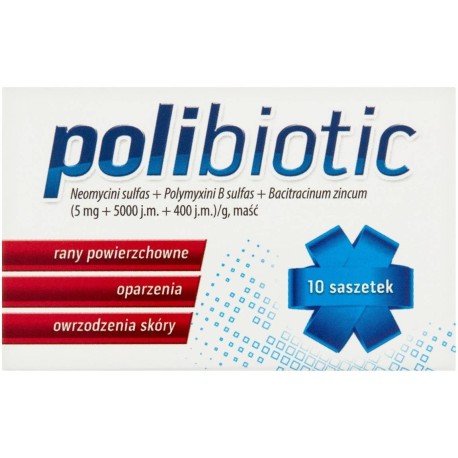 Polibiotic Maść 10 sztuk