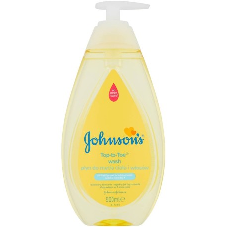 Johnson's Top-to-Toe Płyn do mycia ciała i włosów 500 ml