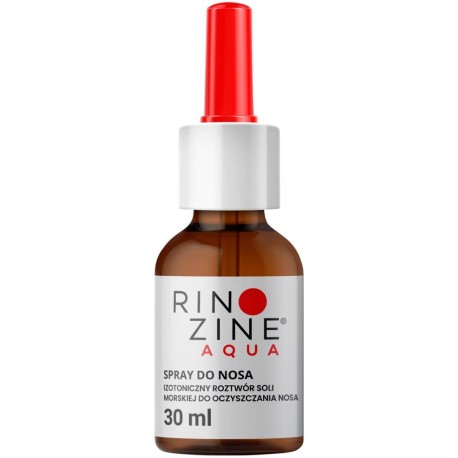 Rinozine Aqua Wyrób medyczny spray do nosa 30 ml