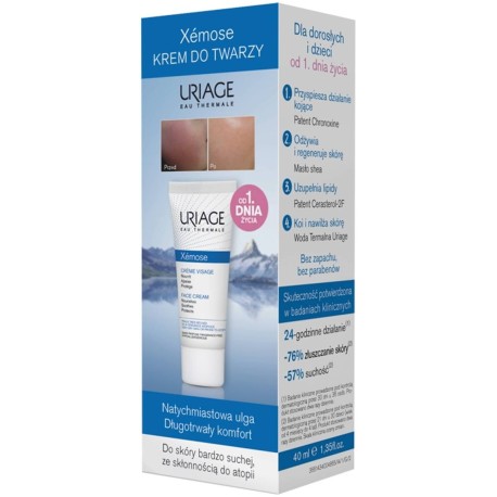 Uriage Xémose Krem do twarzy 40 ml