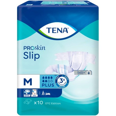 TENA Slip Plus Medium OTC Edition Pieluchomajtki 10 sztuk