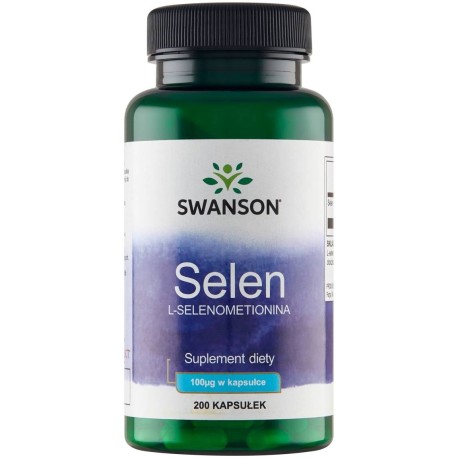 Swanson Suplement diety selen l-selenometionina 51 g (200 sztuk)