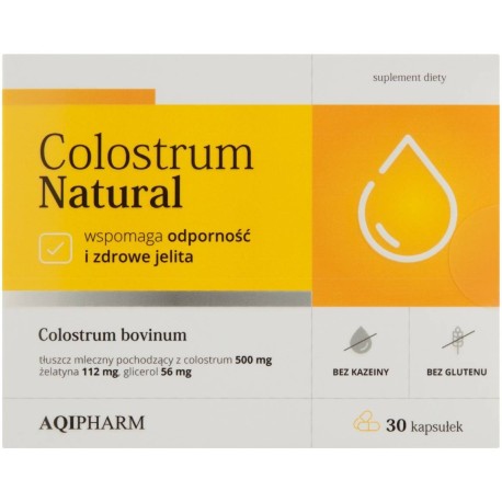 Colostrum Natural Suplement diety 20,08 g (30 sztuk)