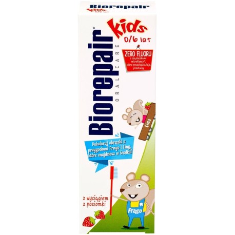 Biorepair Kids 0-6 lat Pasta do zębów dla dzieci 50 ml