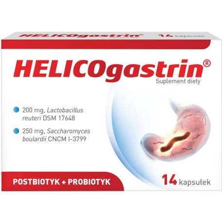 Helicogastrin Suplement diety 7,63 g (14 sztuk)