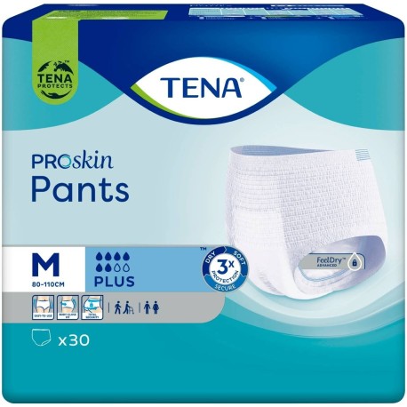TENA ProSkin Pants Plus Wyrób medyczny majtki chłonne M 30 sztuk