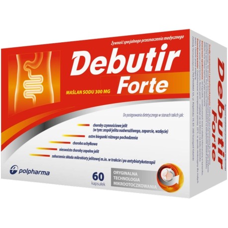 Debutir Forte 300 mg x 60 kaps.