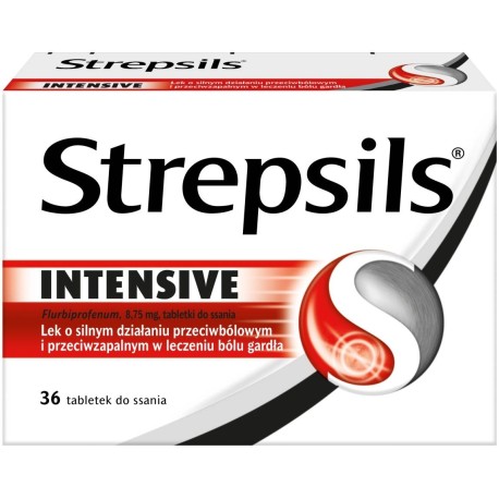 Strepsils Intensive Tabletki do ssania 36 sztuk