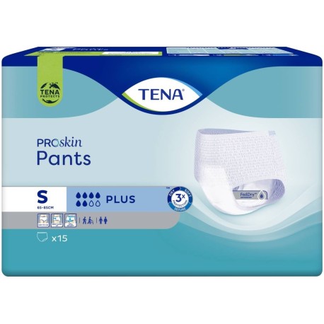 TENA ProSkin Pants Plus Majtki chłonne S 15 sztuk