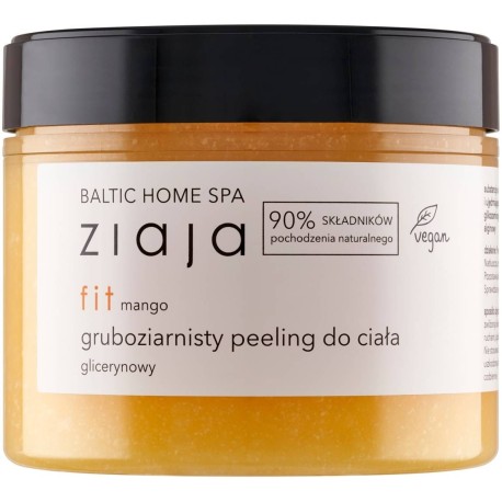 Ziaja Baltic Home Spa fit Gruboziarnisty peeling do ciała mango 300 ml