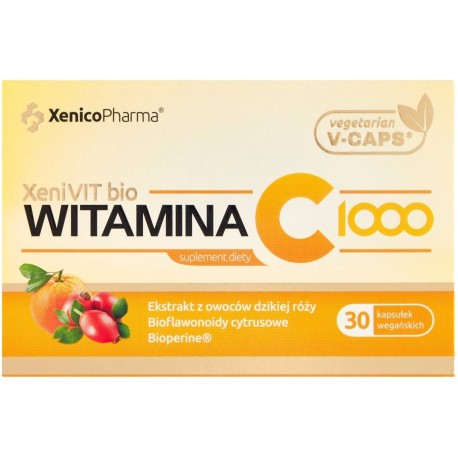 XeniVit bio Suplement diety witamina C 1000 34,92 g (30 x 1164 mg)