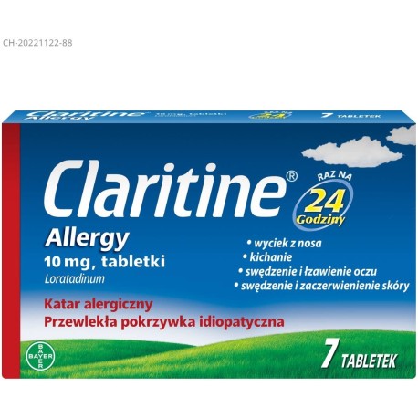 Claritine Allergy Tabletki 7 sztuk