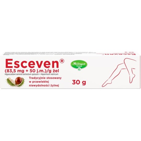 Esceven 83,5 mg + 50 j.m. Żel 30 g