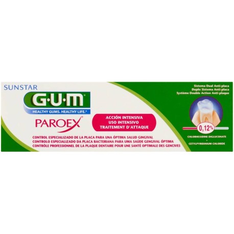 GUM Paroex 0,12 % CHX Pasta do zębów 75 ml