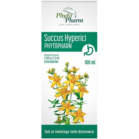 Succus Hyperici Phytopharm Płyn doustny 100 ml