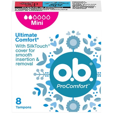 O.B. ProComfort Mini Tampony 8 sztuk