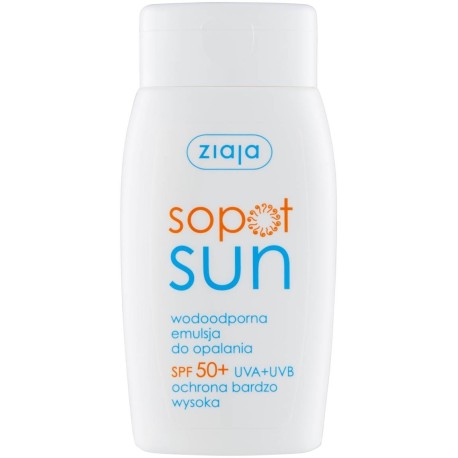 Ziaja Sopot Sun Wodoodporna emulsja do opalania SPF 50+ 125 ml