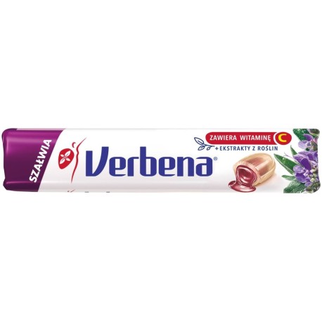 Verbena Ziołowe cukierki szałwia 32 g