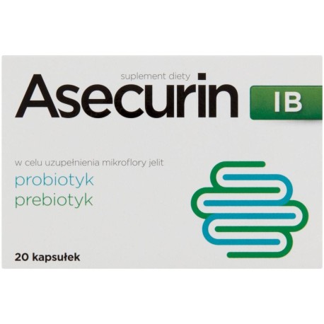 Asecurin IB Suplement diety 20 sztuk