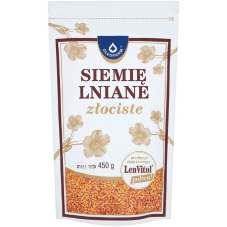 Oleofarm Siemię lniane złociste 450 g