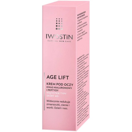 Iwostin Age Lift Krem pod oczy wszystkie typy skóry 40+ 15 ml