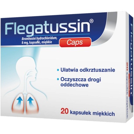 Flegatussin 8 mg x 20 kaps.