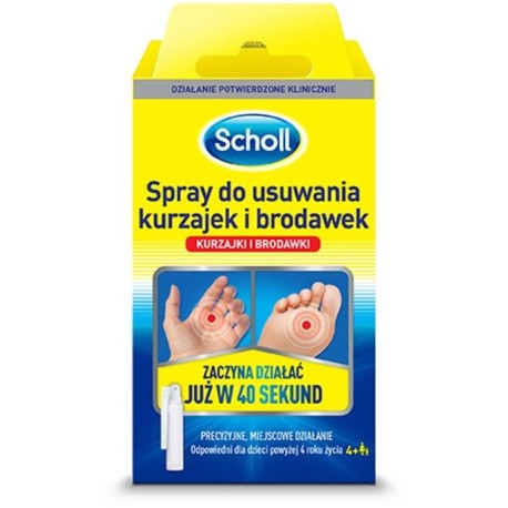 Scholl Spray do usuwania kurzajek i brodawek 80 ml