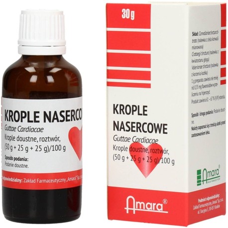 Krople nasercowe doustne 30 g