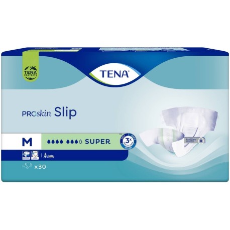 TENA ProSkin Slip Super Pieluchomajtki M 30 sztuk