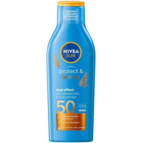 Nivea SUN Balsam do opalania SPF 50 Protect & Bronze 200ml