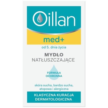 Oillan Med+ mydło natłuszczające 100g