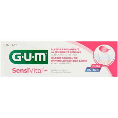 GUM SensiVital+ Pasta do zębów 75 ml